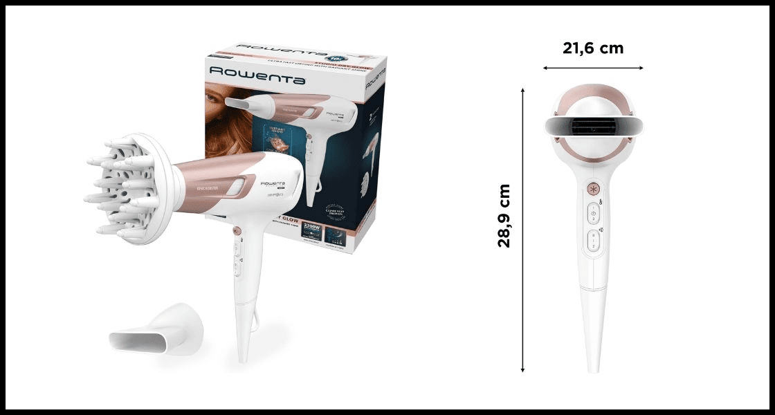 El Mejor Compacto para Viaje : Rowenta Studio Dry CV5830