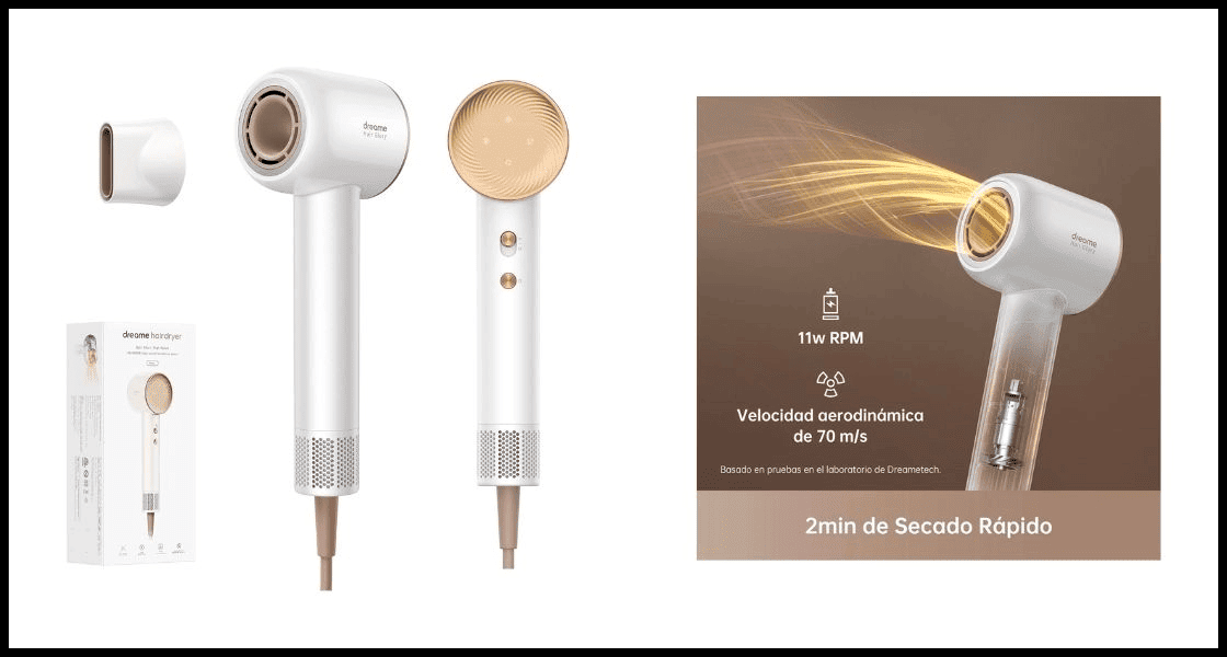 El Mejor para Secado Rápido: Dreame Hair Glory