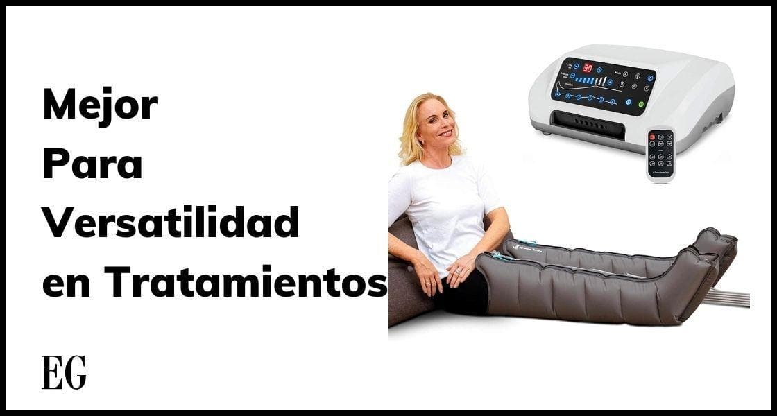 Mujer con Máquina de Presoterapia en Casa Venen Engel 6