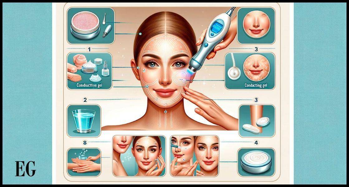 Proceso paso a paso para realizar el tratamiento de radiofrecuencia facial