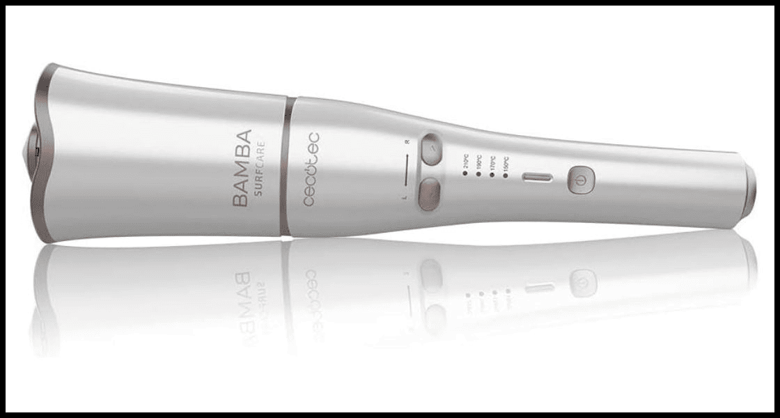 Cecotec Rizador de Pelo Automático Bamba SurfCare 800 Magic Waves Pro