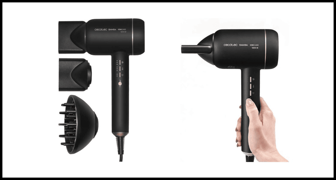 El Mejor para Tecnología Iónica: Cecotec Bamba Ionicare 6000